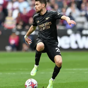 Jorginho in Action: West Ham United vs. Arsenal FC, Premier League 2022-23