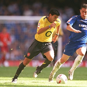 Jose Reyes (Arsenal) Asier Del Horno (Chelsea). Arsenal 1: 2 Chelsea
