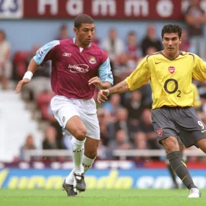 Jose Reyes (Arsenal) Hayden Mullins (West Ham). West Ham United 0: 0 Arsenal