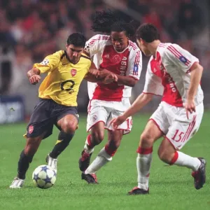 Jose Reyes (Arsenal) Urby Emanuelson Thomas Vermaelen (Ajax) Jose Reyes (Arsenal) Urby Emanuelson Thomas Vermaelen (Ajax)