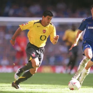 Jose Reyes vs. Asier Del Horno: Arsenal vs. Chelsea in the FA Community Shield, 2005