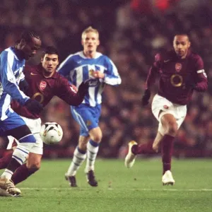 Jose Reyes vs. Pascal Chimbonda: A Battle at the Highbury Carling Cup Semifinal - Arsenal 2:1 Wigan Athletic (2005) Jose Reyes vs. Pascal Chimbonda: A Battle at the Highbury Carling Cup Semifinal - Arsenal 2:1 Wigan Athletic (2005)