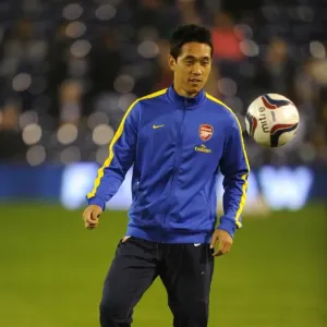Ju-Young Park in Action: Arsenal vs. West Bromwich Albion, Capital One Cup 2013-14 Ju-Young Park in Action: Arsenal vs. West Bromwich Albion, Capital One Cup 2013-14
