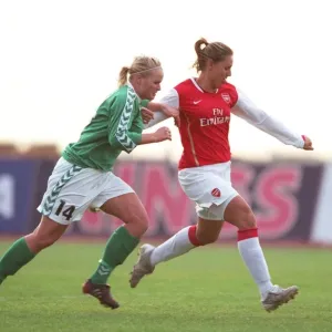 Julie Fleeting (Arsenal) Elin Bjornsdottir (Bredablik) Julie Fleeting (Arsenal) Elin Bjornsdottir (Bredablik)