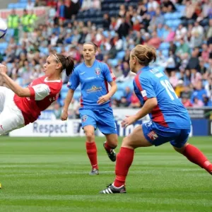 Julie Fleeting (Arsenal) Jemma Rose (Bristol). Arsenal Ladies 2: 0 Bristol Academy Julie Fleeting (Arsenal) Jemma Rose (Bristol). Arsenal Ladies 2: 0 Bristol Academy