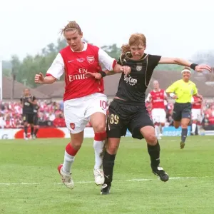 Julie Fleeting (Arsenal) Maria Bergkvist (Umea) Julie Fleeting (Arsenal) Maria Bergkvist (Umea)