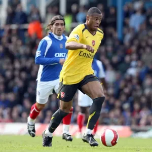 Julio Baptista Print, FA Premiership Action Photo