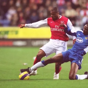 Julio Baptista (Arsenal) Emmerson Boyce (Wigan)