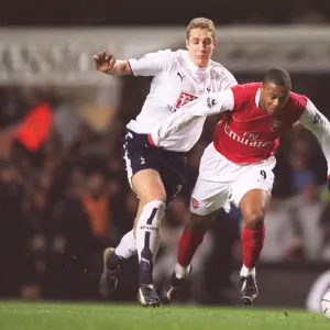 Julio Baptista (Arsenal) Michael Dawson (Tottenham) Julio Baptista (Arsenal) Michael Dawson (Tottenham)