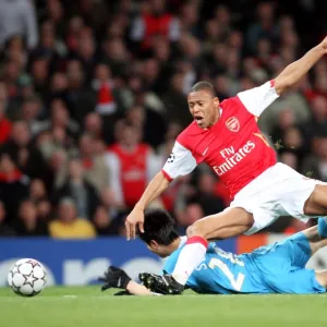 Julio Baptista (Arsenal) Sun Xiang (PSV)