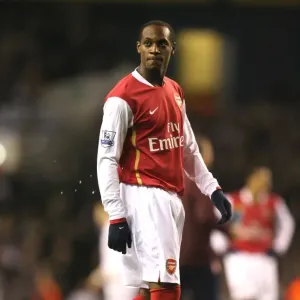 Justin Hoyte Suffers in Arsenal's 5:1 Defeat at White Hart Lane - Carling Cup Semi-Final, 2008 Justin Hoyte Suffers in Arsenal's 5:1 Defeat at White Hart Lane - Carling Cup Semi-Final, 2008
