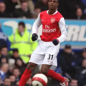 Justin Hoyte vs Everton: 1-0 Arsenal, Barclays Premiership, Goodison Park, 2007