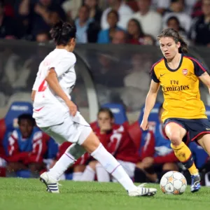 Karen Carney (Arsenal) Lousia Necib (Lyon)