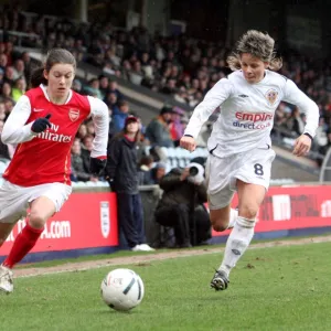 Karen Carney (Arsenal) Sue Smith (Leeds)