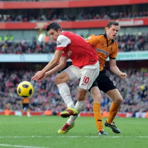 Katie Baldwin (Arsenal) Richard Stearman (Wolves). Arsenal 2: 0 Wolverhampton Wanderers
