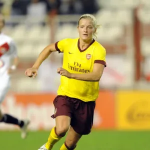 Katie Chapman (Arsenal). Rayo Vallecano 2: 0 Arsenal Ladies. UEFA Champions League Katie Chapman (Arsenal). Rayo Vallecano 2: 0 Arsenal Ladies. UEFA Champions League