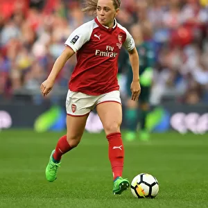 Katie McCabe in Action at the Arsenal Women vs. Chelsea Ladies FA Cup Final