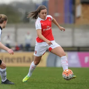 Print of Katie McCabe and Laura Jayne-O Neill in FA Cup action