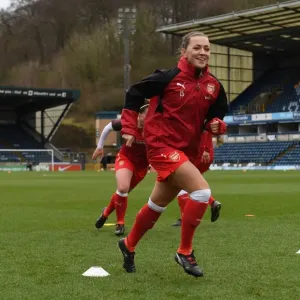 Katie McCabe Preparing for Arsenal Women's WSL Match against Reading FC Katie McCabe Preparing for Arsenal Women's WSL Match against Reading FC