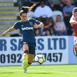 Katie McCabe Scores Dramatic Goal Against West Ham's Claire Rafferty in Continental Cup Clash