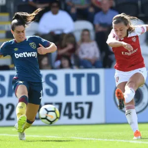Katie McCabe Scores Dramatic Goal Against West Ham's Claire Rafferty in Continental Cup Clash