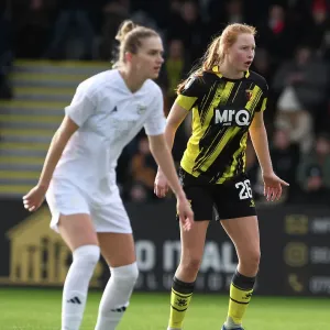 Katie Reid in Action: Arsenal Women vs. Watford Women FA Cup Fourth Round Katie Reid in Action: Arsenal Women vs. Watford Women FA Cup Fourth Round