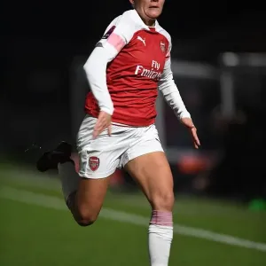 Katrine Veje in Action: Arsenal Women vs Birmingham City Women, FA WSL Continental Tyres Cup Katrine Veje in Action: Arsenal Women vs Birmingham City Women, FA WSL Continental Tyres Cup