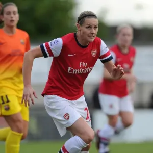Kelly Smith in Action: Arsenal Ladies vs. Barcelona - UEFA Women's Champions League 2012-13 Kelly Smith in Action: Arsenal Ladies vs. Barcelona - UEFA Women's Champions League 2012-13