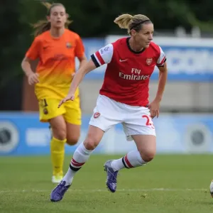 Kelly Smith in Action: Arsenal Ladies vs. Barcelona - UEFA Women's Champions League 2012-13 Kelly Smith in Action: Arsenal Ladies vs. Barcelona - UEFA Women's Champions League 2012-13
