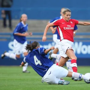 Kelly Smith (Arsenal) Fara Williams (Everton)