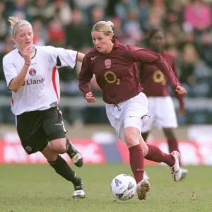 Kelly Smith (Arsenal) in action, Print of the FA Women's Premier League Cup Final