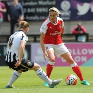 Kelly Smith (Arsenal Ladies) Danielle Buet (Notts County) Kelly Smith (Arsenal Ladies) Danielle Buet (Notts County)