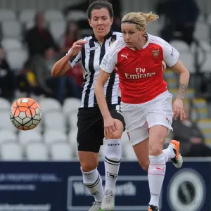 Kelly Smith (Arsenal Ladies) Leanne Crichton (Notts County) Kelly Smith (Arsenal Ladies) Leanne Crichton (Notts County)