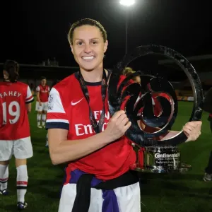 Kelly Smith Lifts the FA WSL Continental Cup: Arsenal Ladies FC Triumph Over Birmingham City Ladies FC Kelly Smith Lifts the FA WSL Continental Cup: Arsenal Ladies FC Triumph Over Birmingham City Ladies FC