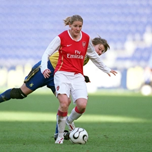 Kelly Smith's Brilliant Goal: Arsenal Ladies Advance to UEFA Women's Cup Semi-Finals vs. Brondby