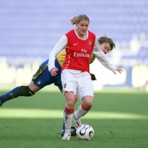 Kelly Smith's Brilliant Goal: Arsenal Ladies Advance to UEFA Women's Cup Semi-Finals vs. Brondby Kelly Smith's Brilliant Goal: Arsenal Ladies Advance to UEFA Women's Cup Semi-Finals vs. Brondby