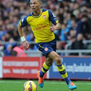Kieran Gibbs in Action: Arsenal vs Sunderland, Premier League 2014/15