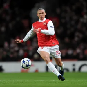 Kieran Gibbs (Arsenal). Arsenal 3: 1 Partizan Belgrade. UEFA Champions League Kieran Gibbs (Arsenal). Arsenal 3: 1 Partizan Belgrade. UEFA Champions League