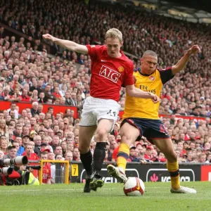 Kieran Gibbs (Arsenal) Darren Fletcher (Man United)