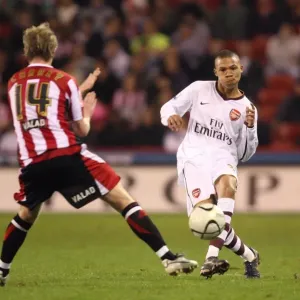 Kieran Gibbs (Arsenal) David Carney (Sheff) Kieran Gibbs (Arsenal) David Carney (Sheff)