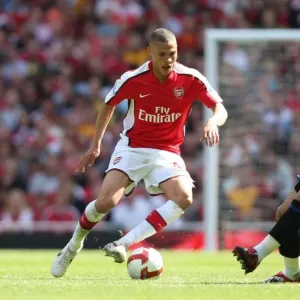 Kieran Gibbs (Arsenal) Didier Digard (MIddlesbrough) Kieran Gibbs (Arsenal) Didier Digard (MIddlesbrough)