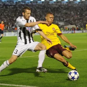Kieran Gibbs (Arsenal) Ivan Stevanovic (Partizan). Partizan Belgrade 1: 3 Arsenal