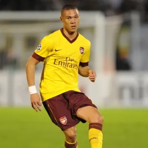 Kieran Gibbs (Arsenal). Partizan Belgrade 1: 3 Arsenal. UEFA Champions League