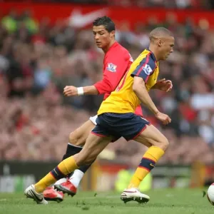 Kieran Gibbs (Arsenal) Ronaldo (Man United)