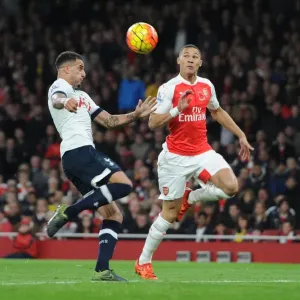 Kieran Gibbs Dramatic Last-Minute Goal: Arsenal Edge Past Tottenham in the 2015-16 Premier League Kieran Gibbs Dramatic Last-Minute Goal: Arsenal Edge Past Tottenham in the 2015-16 Premier League