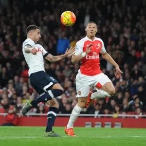 Kieran Gibbs Dramatic Last-Minute Goal Print