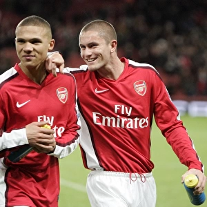 Kieran Gibbs and Henri Lasnbury (Arsenal)