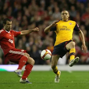 Kieran Gibbs (Liverpool) Javier Mascherano (Liverpool)