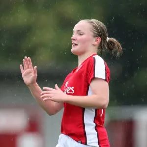 Kim Little celebrates scoring Arsenals 1st goal Kim Little celebrates scoring Arsenals 1st goal
