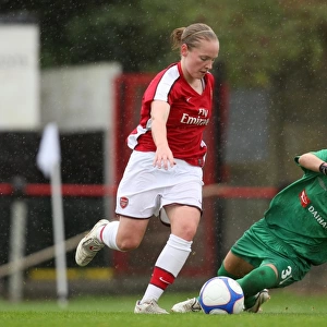 Kim Little Scores Arsenal's Second Goal in 9:0 UEFA Women's Champions League Victory over PAOK